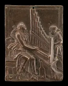 Saint Cecilia, early 16th century. Creator: Ulocrino