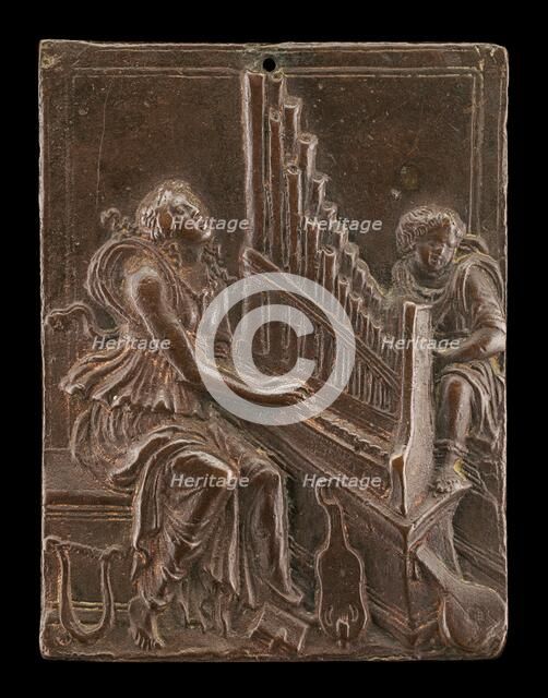 Saint Cecilia, early 16th century. Creator: Ulocrino.