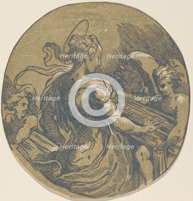 Saint Cecilia, first half 16th century. Creator: Antonio da Trento.