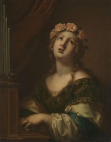 Saint Cecilia, probably c1800. Creator: Unknown