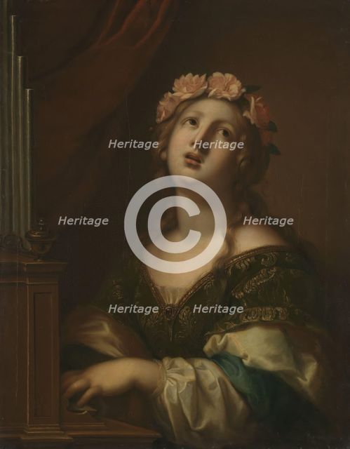 Saint Cecilia, probably c1800. Creator: Unknown.