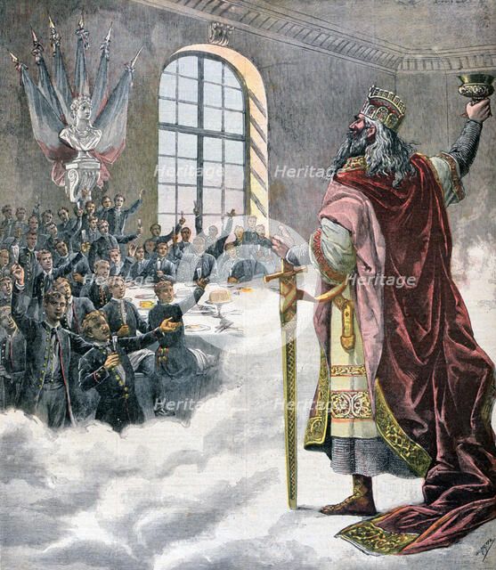 Saint Charlemagne, 1892. Artist: Henri Meyer