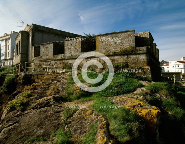 Saint Charles Castle, Fisterra (Finisterre), La Coruña province, Galicia, Spain, (2000). Creator: LTL.