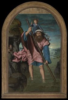 Saint Christopher, 1490. Creator: Quentin Metsys I