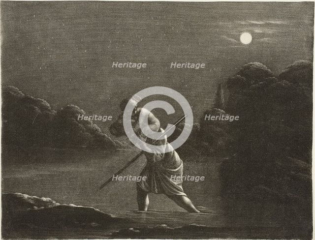 Saint Christopher, 1665/77. Creator: Wallerant Vaillant.