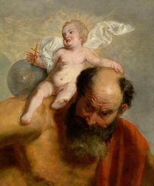 Saint Christopher, 17th century. Creator: Peter van Lint