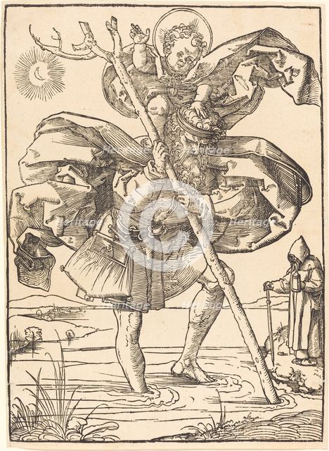 Saint Christopher. Creator: Anon.