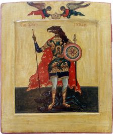 Saint Christopher as Cynocephaly