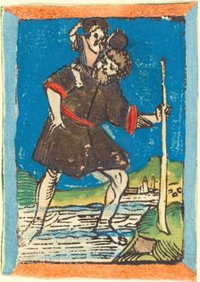 Saint Christopher, c. 1480. Creator: Unknown