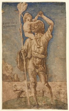 Saint Christopher, c.1500. Creator: Andrea Mantegna (Italian, 1431-1506)