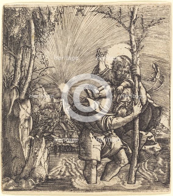 Saint Christopher, c. 1515/1520. Creator: Albrecht Altdorfer.