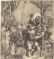 Saint Christopher, c. 1515/1520. Creator: Albrecht Altdorfer