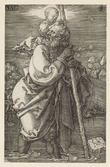 Saint Christopher facing to the Left, 1521