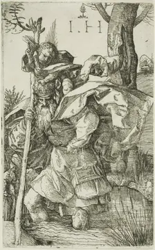 Saint Christopher, n.d. Creator: Hieronymus Hopfer