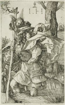 Saint Christopher, n.d. Creator: Hieronymus Hopfer