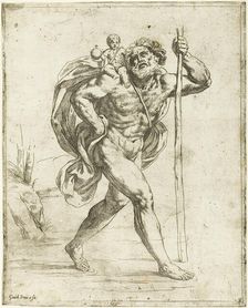 Saint Christopher, n.d. Creator: Guido Reni