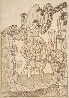 Saint Christopher, probably 16th century., probably 16th century. Creator: Anon