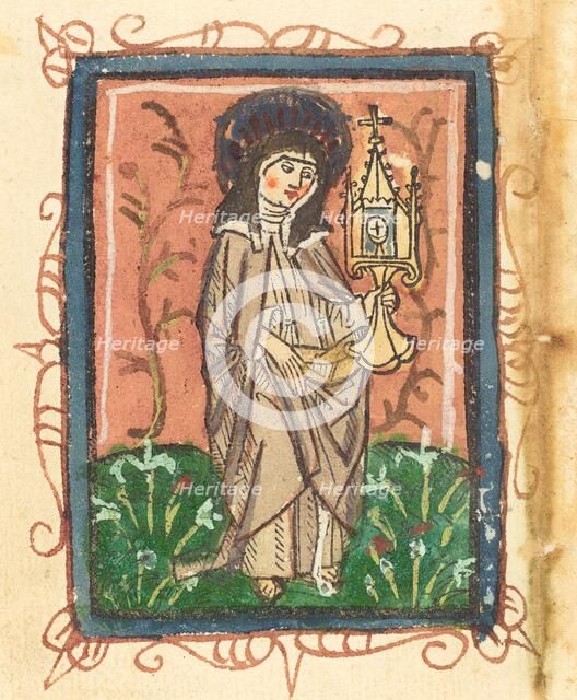 Saint Clare of Assisi, 1470/1480. Creator: Unknown.