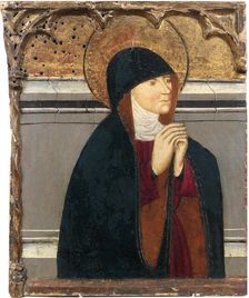 Saint Clare of Assisi, 15th century. Creator: Anonymous