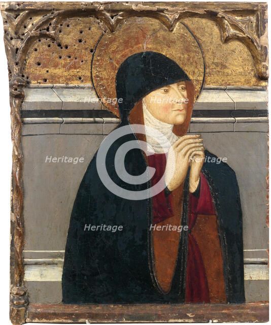 Saint Clare of Assisi, 15th century. Creator: Anonymous.