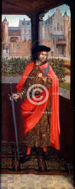 'Saint Crispin', c1492-c1494.  Artist: Master of Saint Crispin and Crispinian