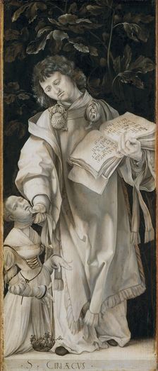 Saint Cyriacus, c1509-1510. Creator: Matthias Gruenewald