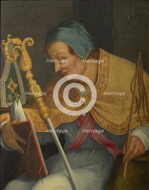 Saint Ambrose, Archbishop of Milan. Creator: Bloemaert, Abraham (1566-1651).