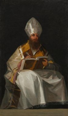 Saint Ambrose, c. 1796-1799. Creator: Francisco de Goya (Spanish, 1746-1828)