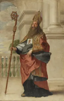 Saint Ambrose, c1655. Creator: Gaspar de Crayer