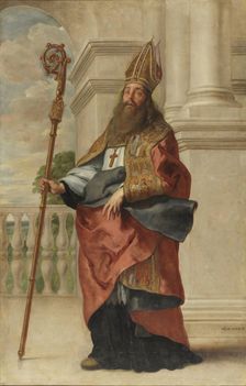 Saint Ambrose, c1655. Creator: Gaspar de Crayer