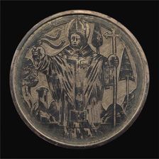 Saint Ambrose. Creator: Unknown