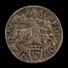Saint Ambrose [reverse], 1500/1512. Creator: Unknown
