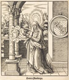 Saint Amelberga, 1516/1518. Creator: Leonhard Beck