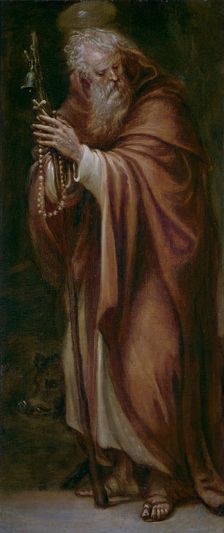 Saint Anthony the Abbot, c1665. Creator: Francisco Rizi