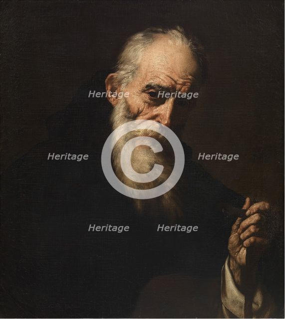 Saint Anthony the Great, 1638. Creator: Ribera, José, de (1591-1652).