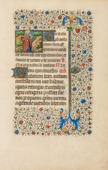 Saint Anthony with an Axe; Book of Hours, about 1440-1450. Creator: Workshop of the Bedford Master