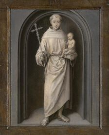 Saint Anthony of Padua, 1485/90. Creator: Hans Memling