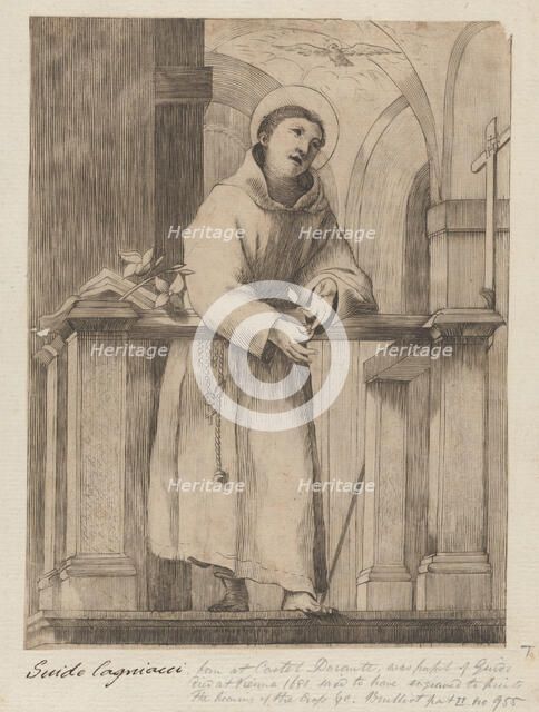 Saint Anthony of Padua, 1650-1700., 1650-1700. Creator: Anon.