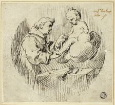 Saint Anthony of Padua with the Infant Jesus, n.d. Creator: Antonio del Castillo y Saavedra