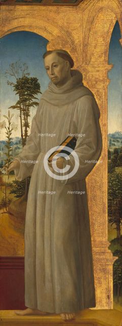 Saint Anthony of Padua, c. 1495/1500. Creator: Vincenzo Foppa.