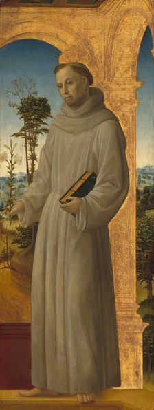 Saint Anthony of Padua, c. 1495/1500. Creator: Vincenzo Foppa