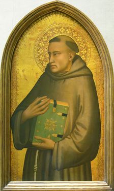 Saint Anthony of Padua, ca. 1340. Creator: Maso di Banco