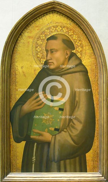 Saint Anthony of Padua, ca. 1340. Creator: Maso di Banco.
