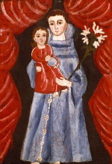 Saint Anthony of Padua, late 18th century. Creator: Eighteenth-Century Novice