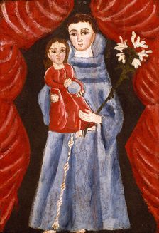 Saint Anthony of Padua, late 18th century. Creator: Eighteenth-Century Novice