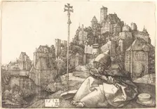 Saint Anthony Reading, 1519. Creator: Albrecht Durer