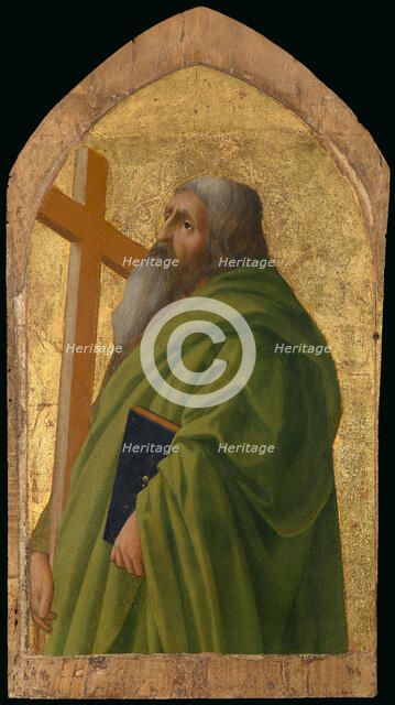 Saint Andrew, 1426. Creator: Masaccio Tommaso.