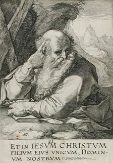 Saint Andrew, 1589. Creator: Hendrik Goltzius