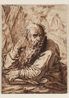 Saint Andrew, 17th century. Creator: Hendrik Goltzius