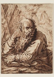 Saint Andrew, 17th century. Creator: Hendrik Goltzius